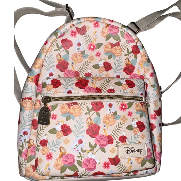 Disney Loungefly beauty and the beast‎ mini backpack